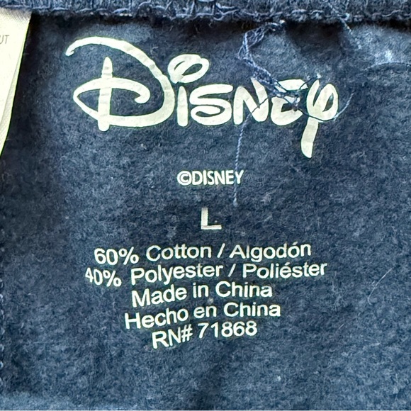 Disney Stitch Ohana Navy Sweatpants Women’s Size Large - Picture 4 of 9